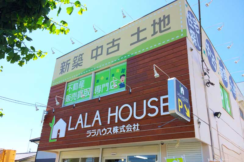 店舗看板 不動産屋 太田市