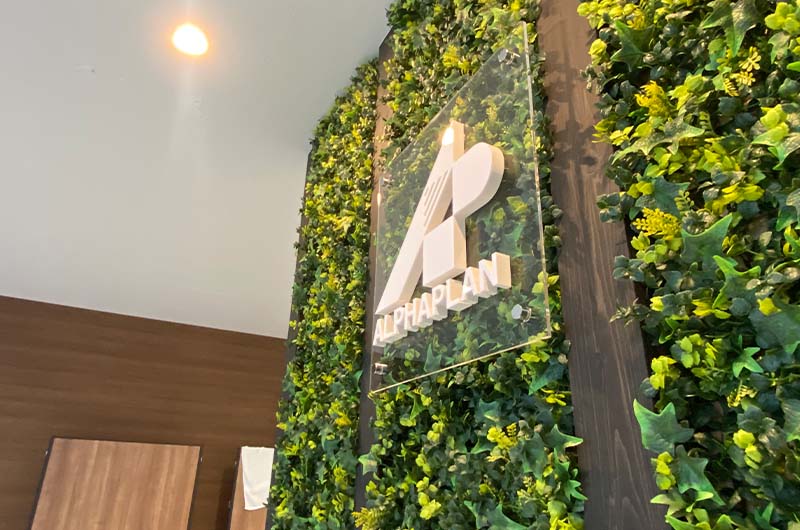 カルプ文字 太田市 室内